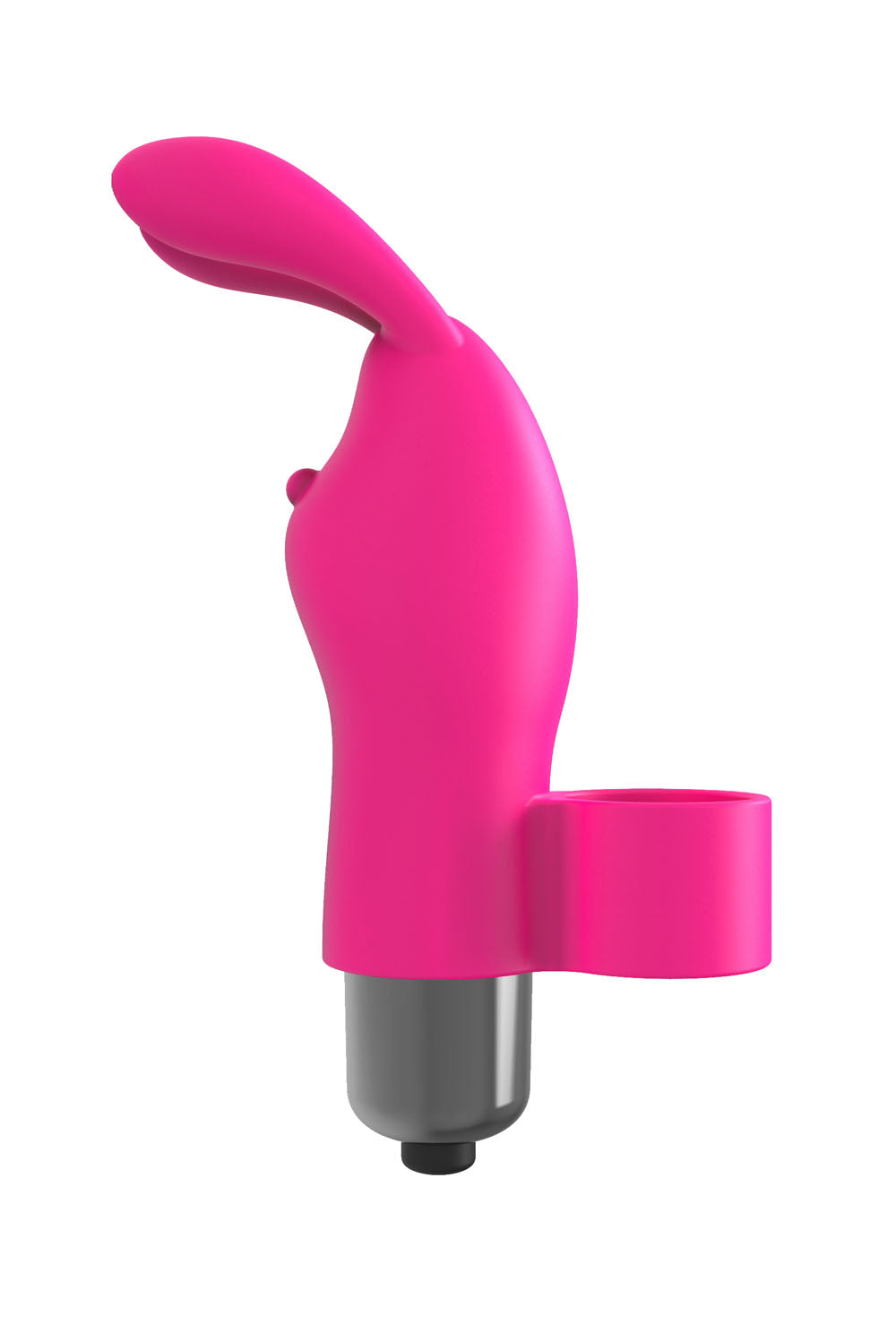 The 9's Flirt Bunny Finger Vibrator - Pink - Not Very Vanilla