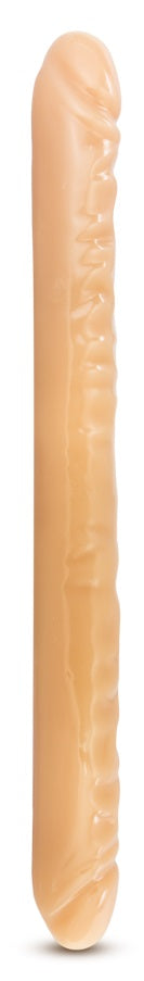 B Yours 18 Inch Double Dildo - Beige - Not Very Vanilla