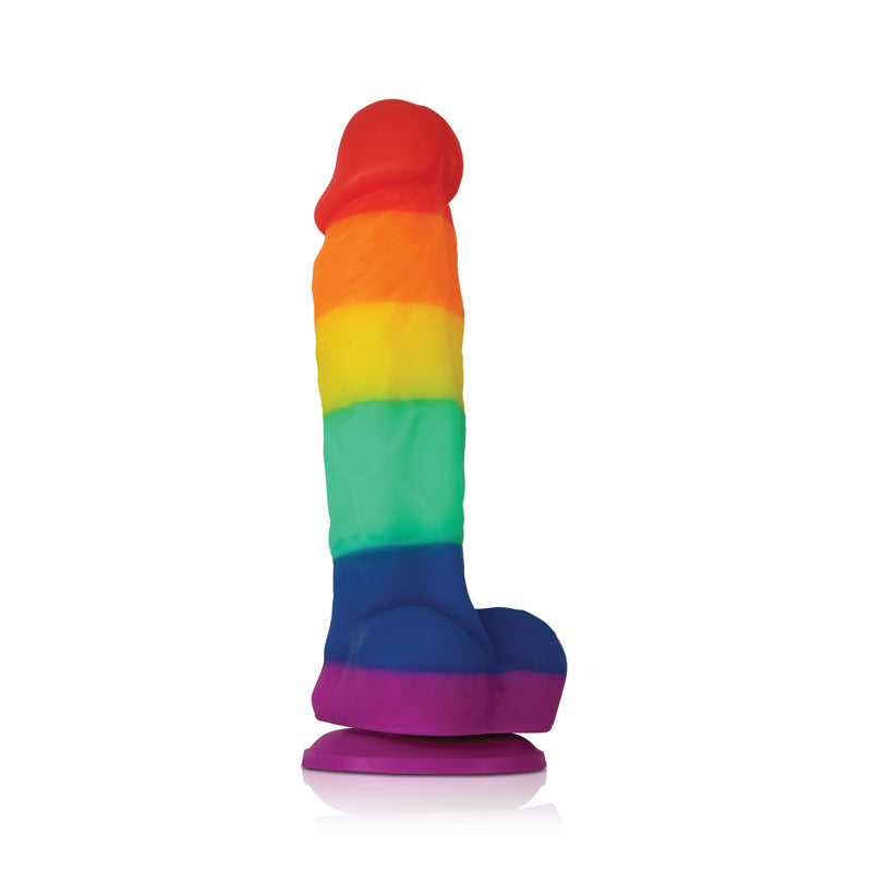 Colours Pride Edition - 5 Dildo - Rainbow NSN0408-05