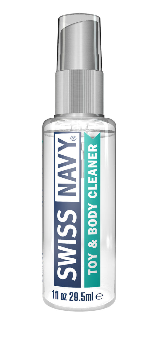 Swiss Navy Toy and Body Cleaner 1oz 29.5ml - Not Very Vanilla