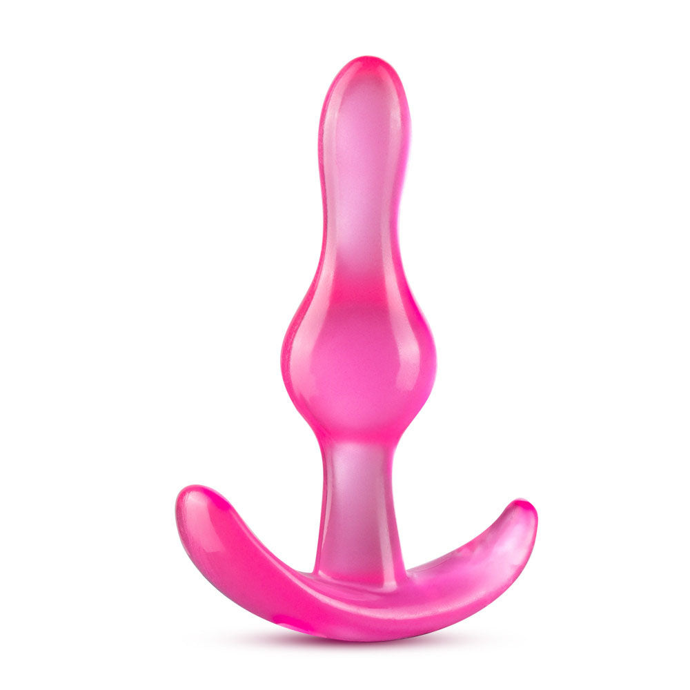 B Yours - Curvy Anal Plug - Pink - Not Very Vanilla