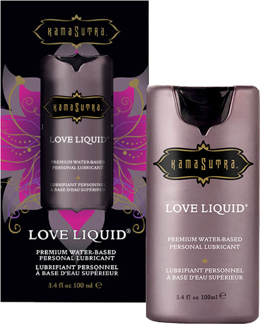 Love Liquid Classic Lubricant - 3.4 Fl. Oz. - Not Very Vanilla