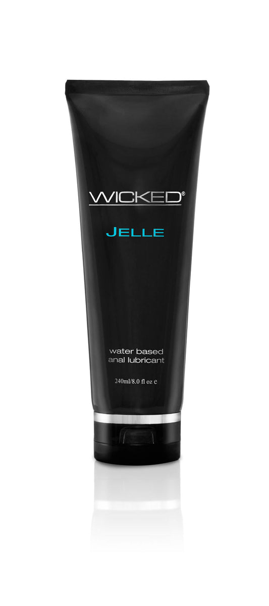 Wicked Jelle Anal Lubricant 8.0 Oz - Not Very Vanilla