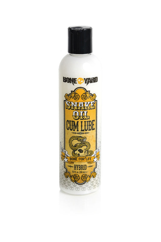 Boneyard Snake Oil Cum Lube 8.8oz - Not Very Vanilla