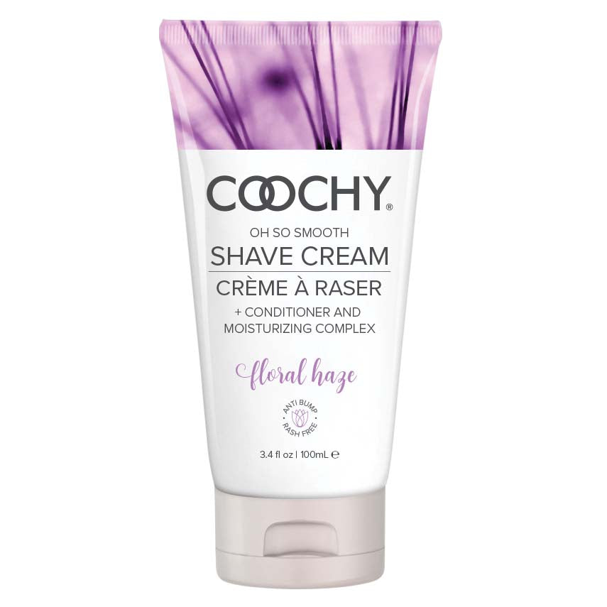 Coochy Shave Cream - Floral Haze - 3.4 Oz - Not Very Vanilla