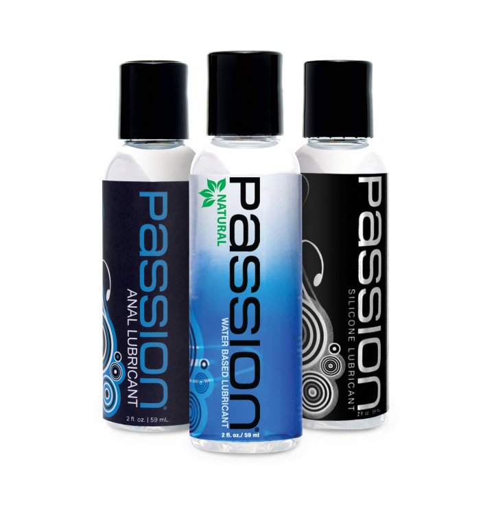 Passion Lubricant 3 Piece Sampler Set - Not Very Vanilla