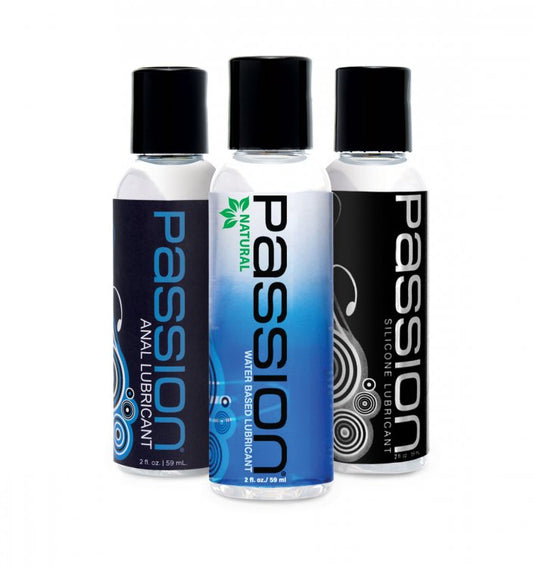 Passion Lubricant 3 Piece Sampler Set - Not Very Vanilla