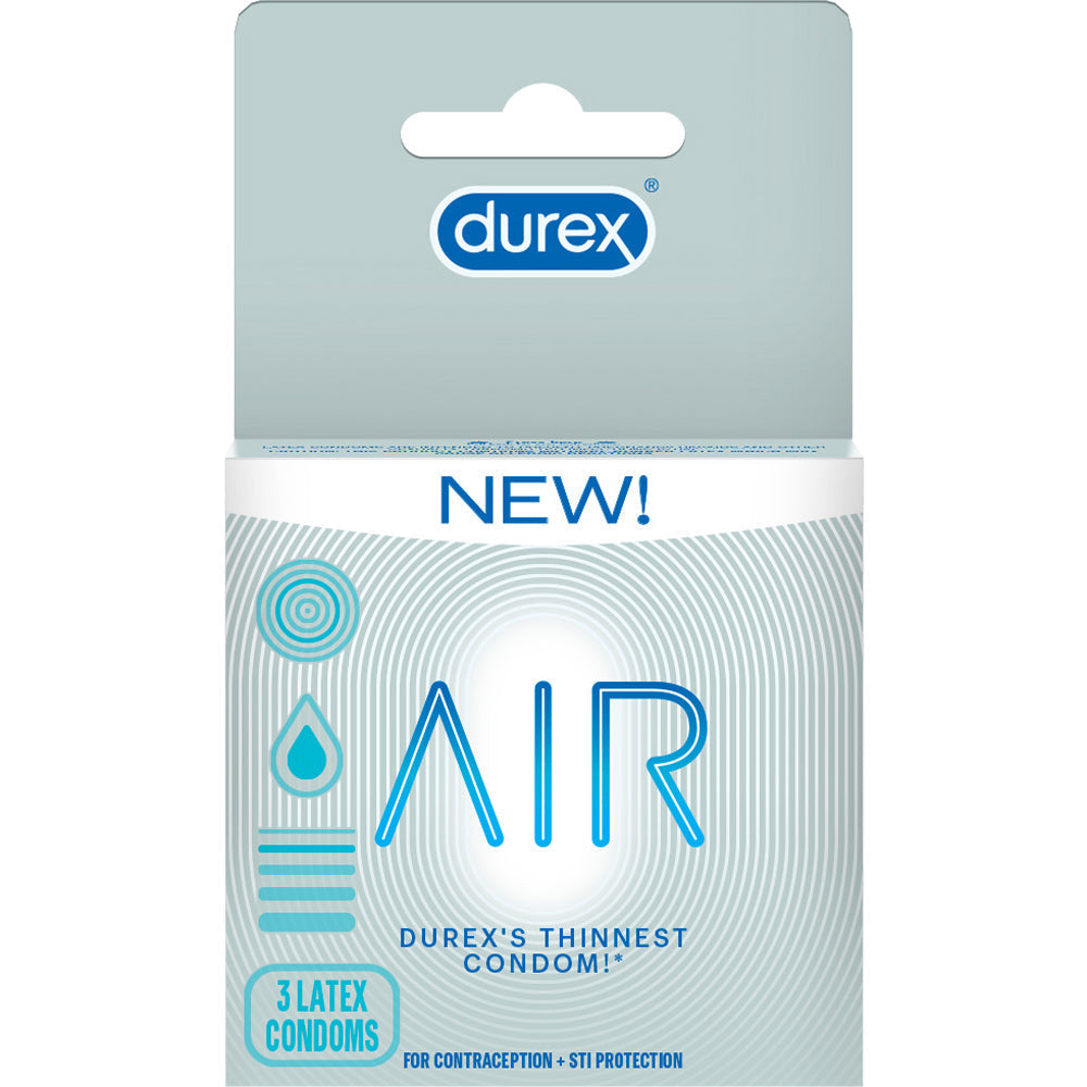 Durex Air Condom- 3 Pack - Not Very Vanilla