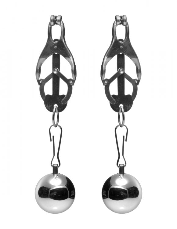 Deviant Monarch Weighted Nipple Clamps - Not Very Vanilla