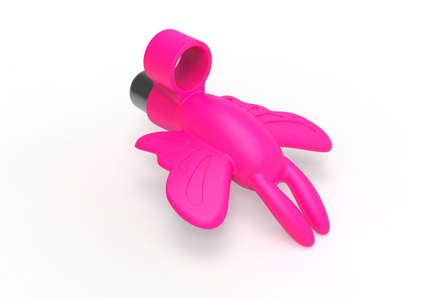 The 9's Flirt Finger Butterfly Finger Vibrator - Pink - Not Very Vanilla