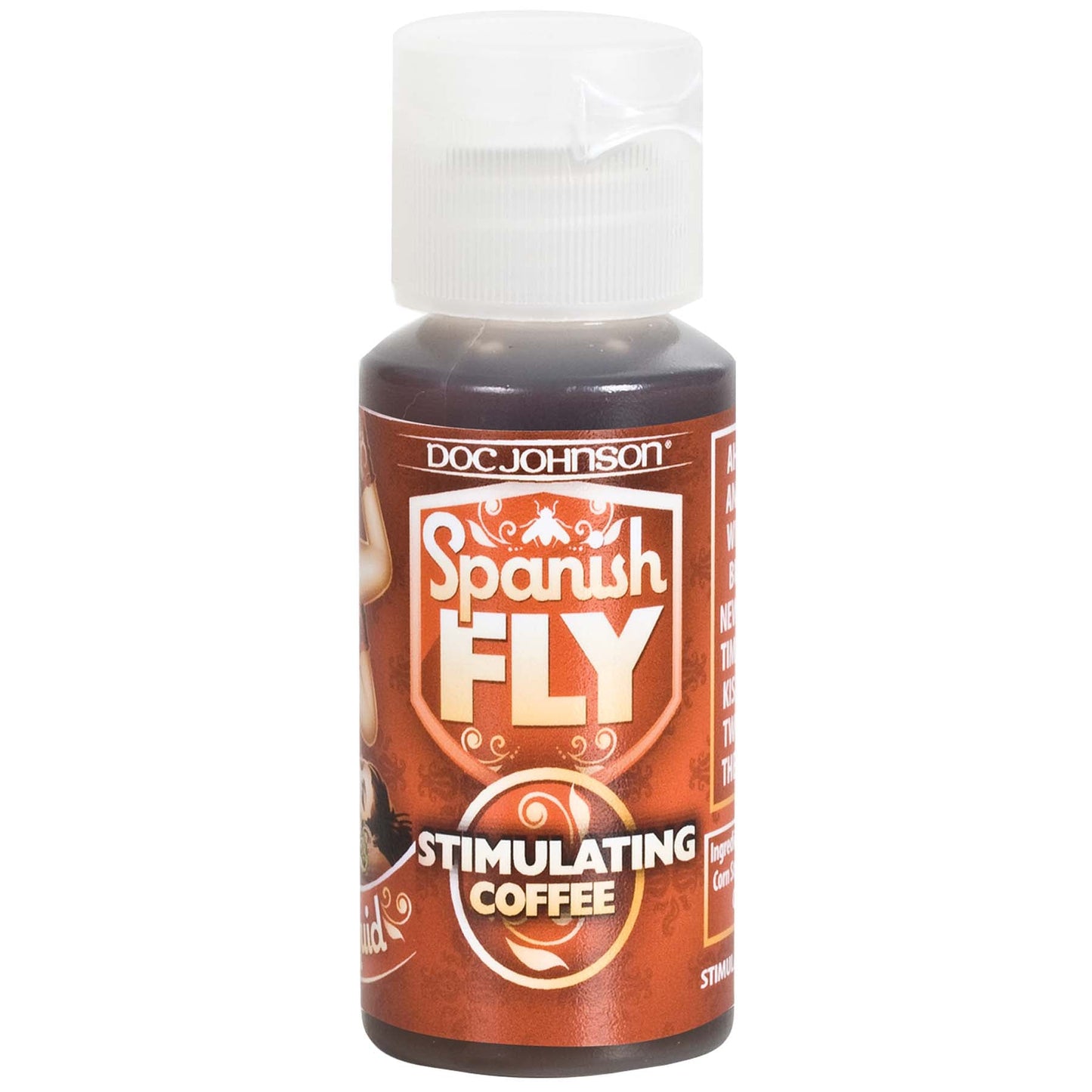 Spanish Fly Sex Drops - 1 Fl. Oz. - Stimulating Coffee - Not Very Vanilla