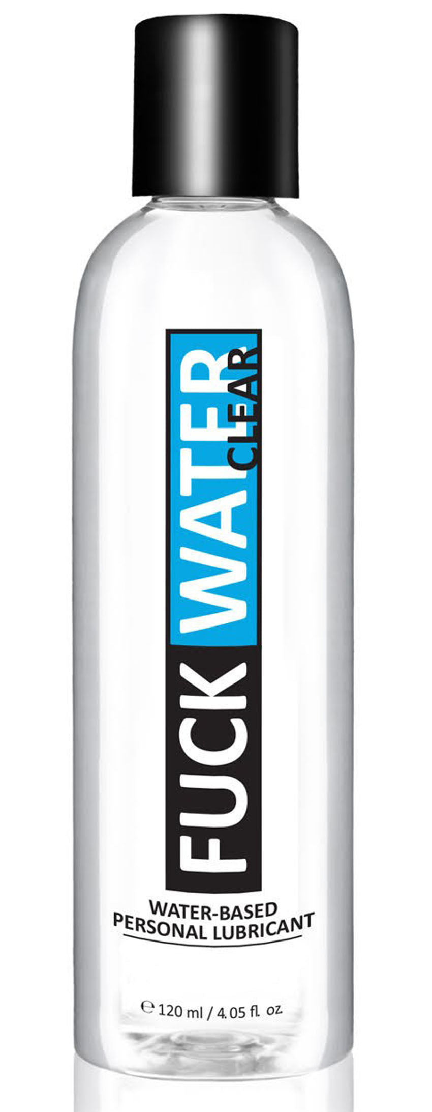 Fuck Water Clear 4oz Water Based Lubricant - Not Very Vanilla