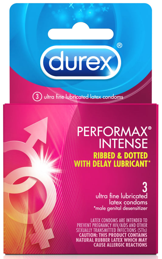 Durex Performax Intense - 3 Pack - Not Very Vanilla