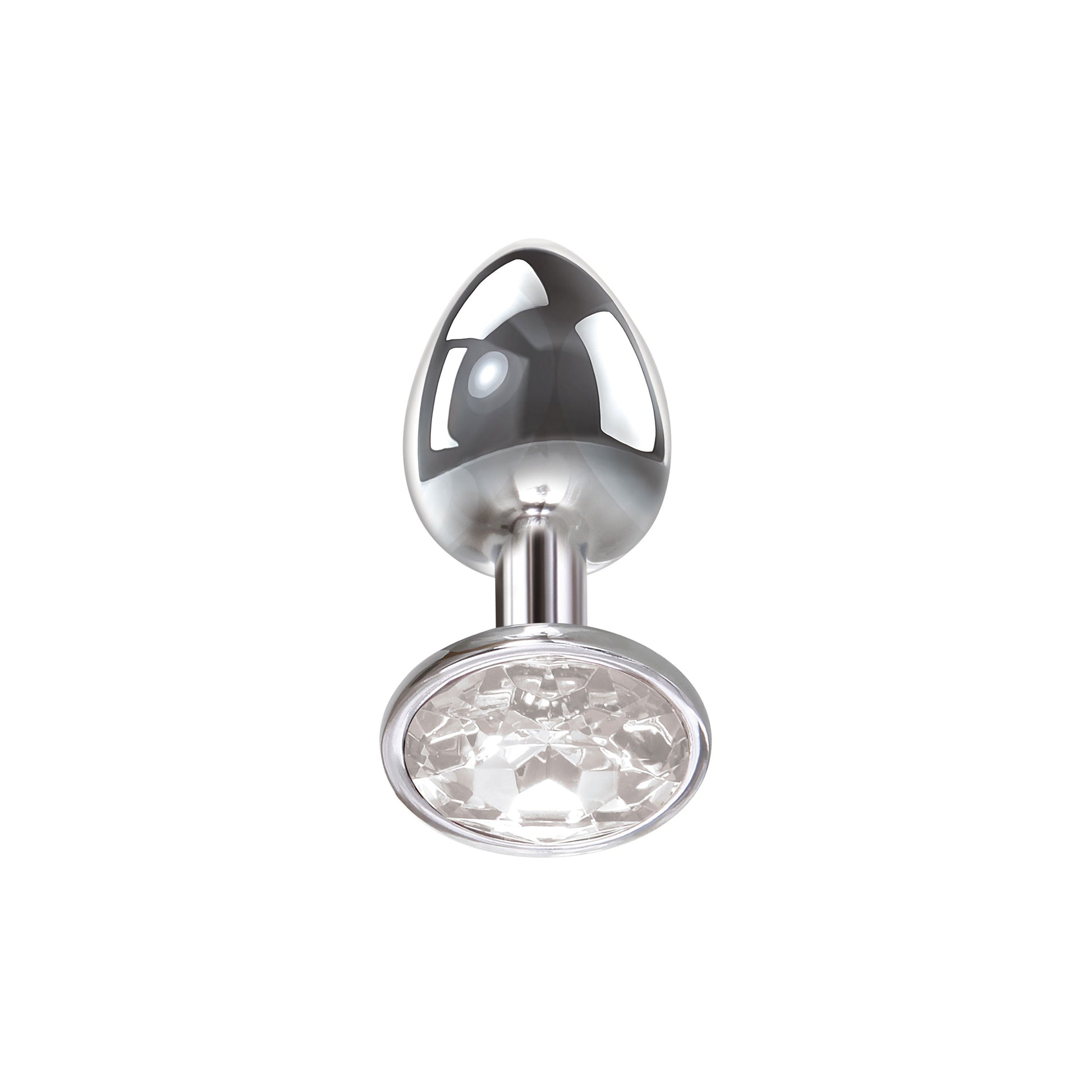 Clear Gem Anal Plug - Small - Not Very Vanilla