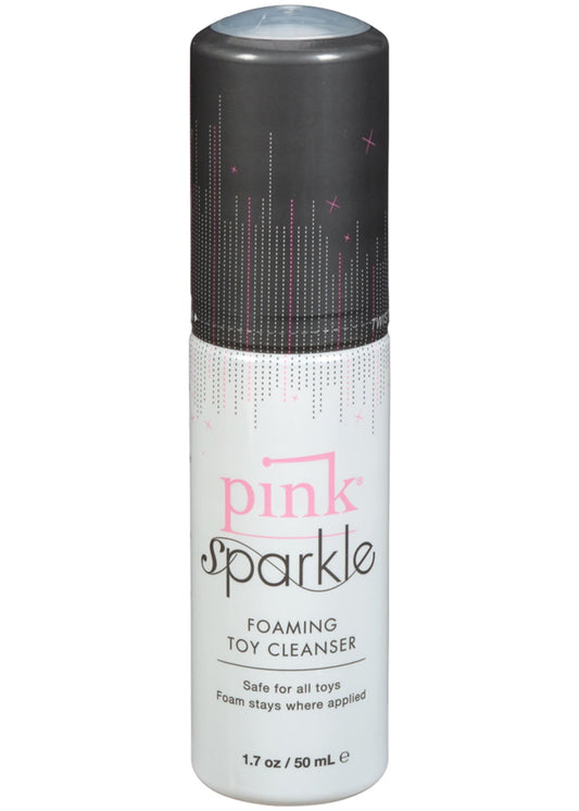 Pink Sparkle Foaming Toy Cleaner - 1.7 Oz. - Not Very Vanilla