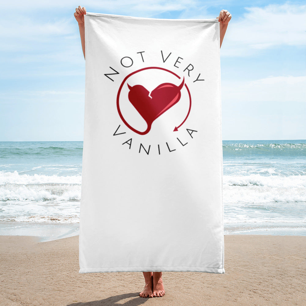 Devilish Heart Beach Towel - Not Very Vanilla