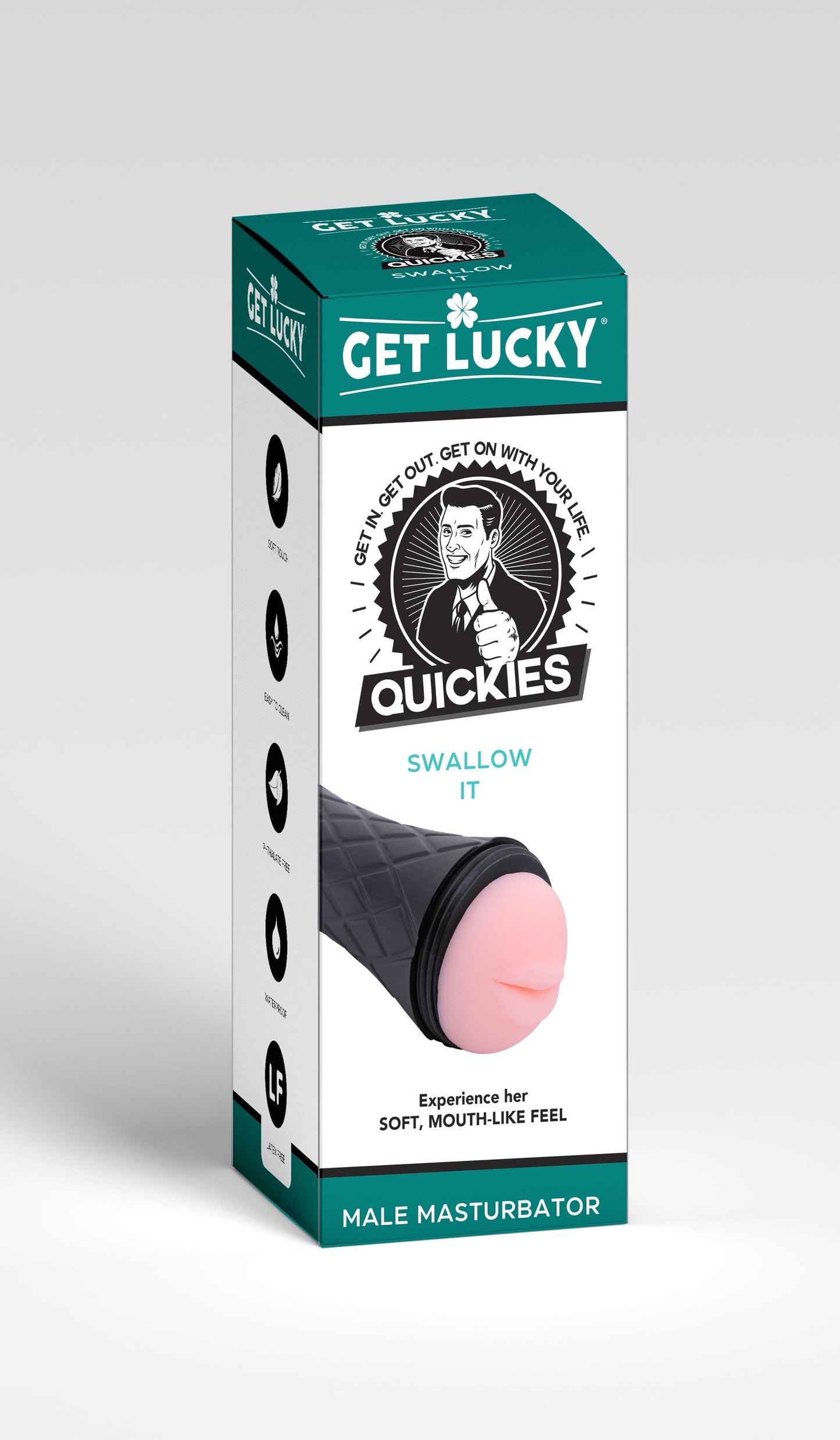 Get Lucky Quickies Swallow It Male Masturbator - Not Very Vanilla