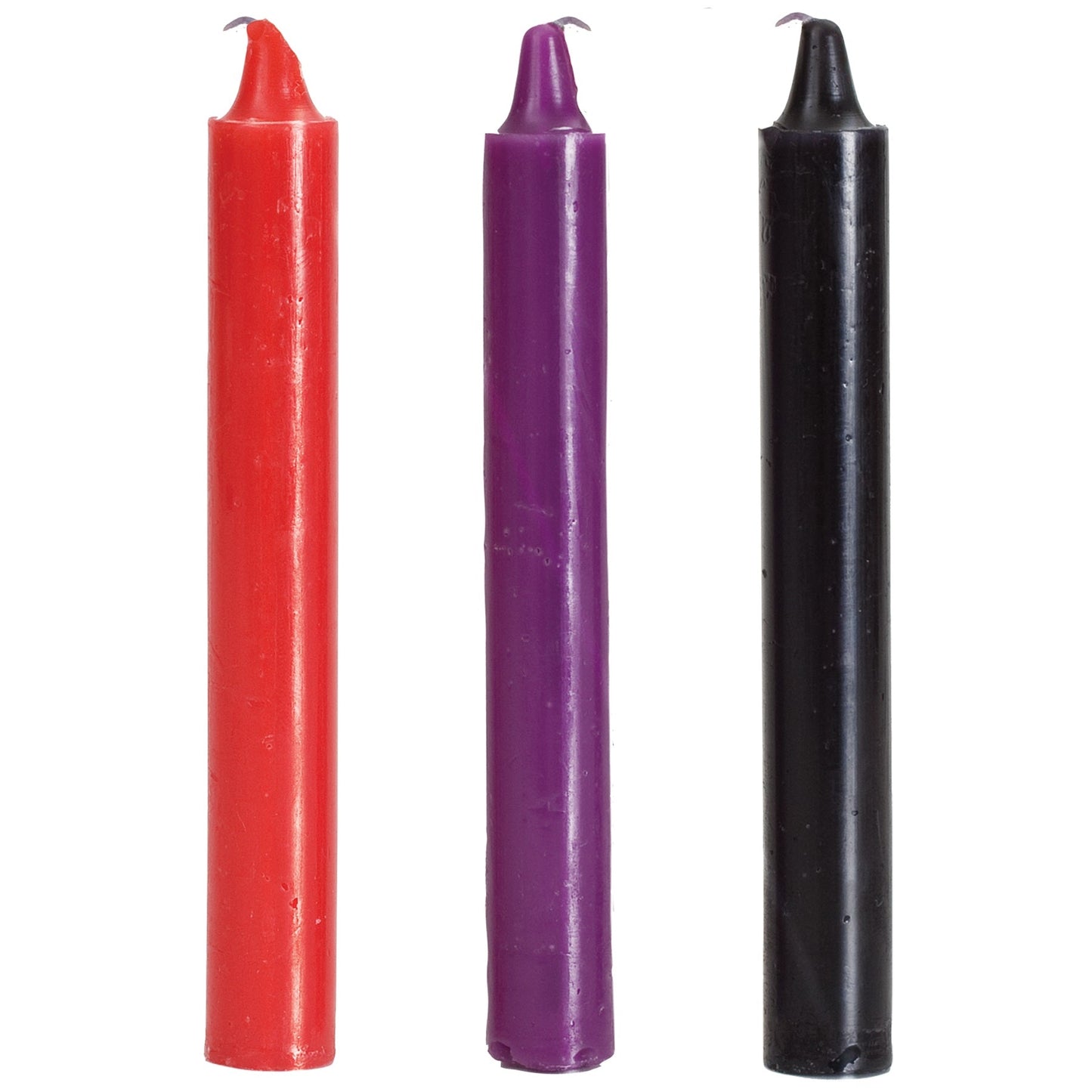 Japanese Drip Candles Set of 3 - Assorted Colors - Not Very Vanilla