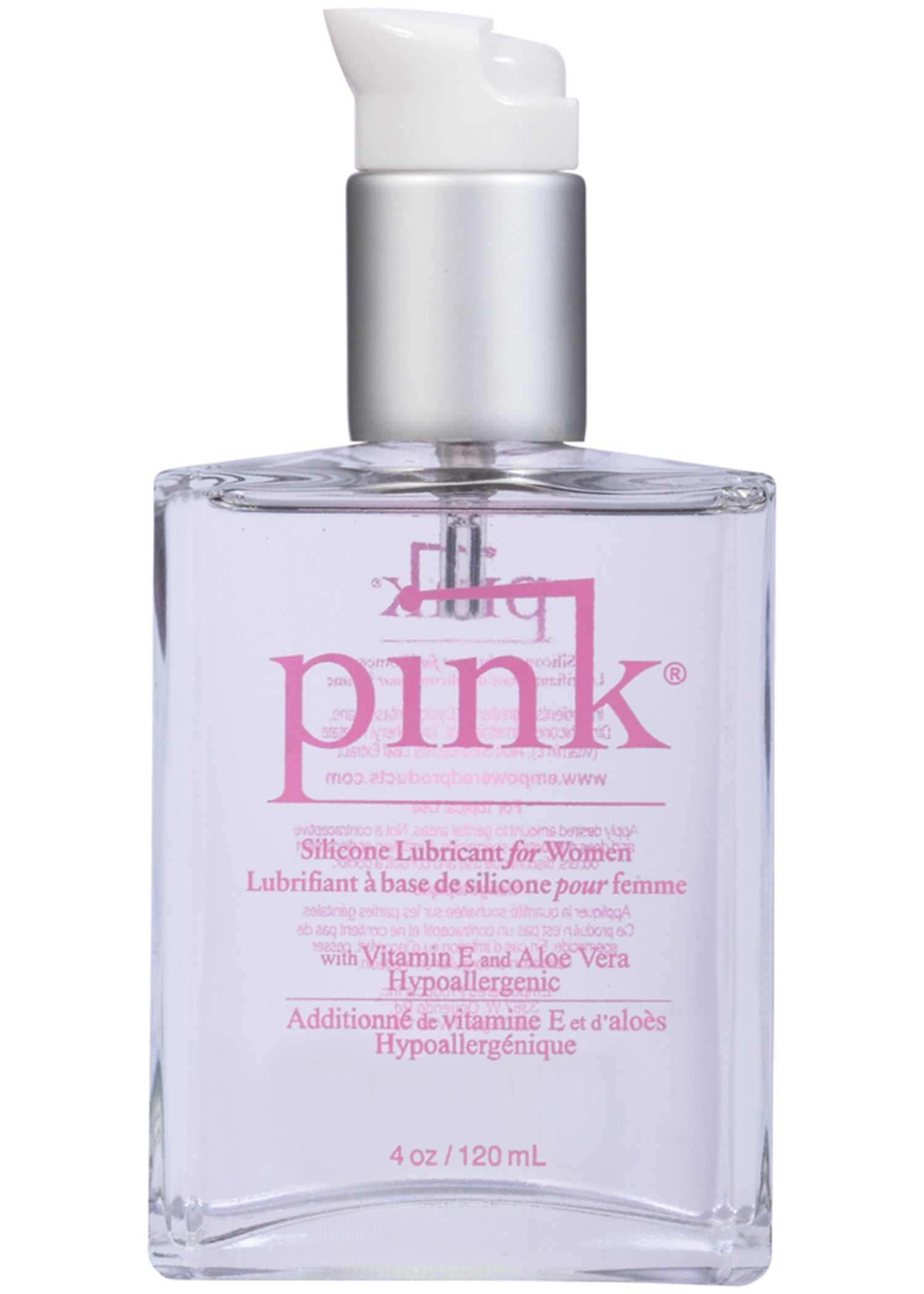 Pink 4oz. Glass Bottle - Not Very Vanilla