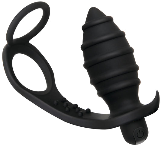 Rechargeable Anal Cock Ring & Anal Vibe - Not Very Vanilla