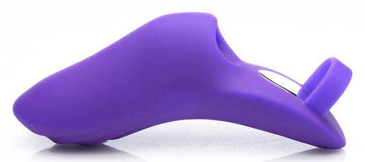 7x Finger Bang Her Pro Silicone Vibrator - Purple - Not Very Vanilla