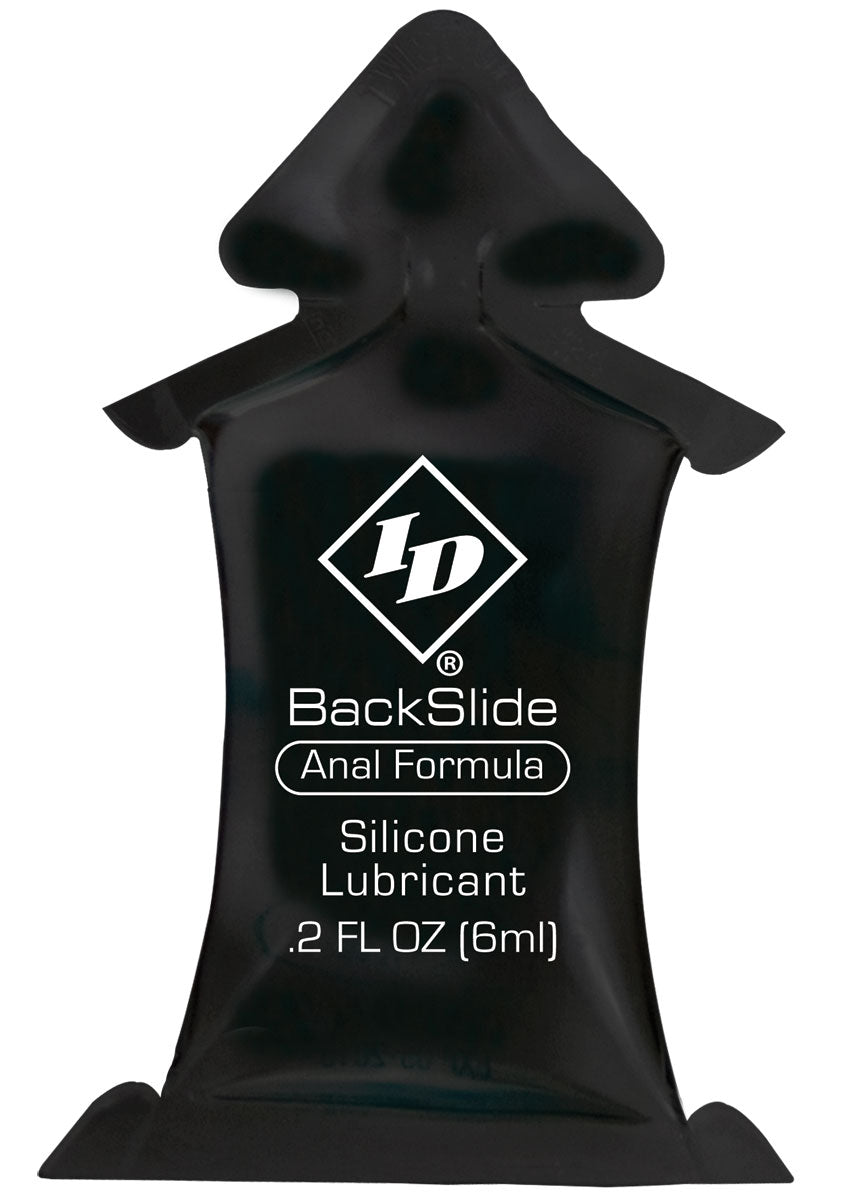 ID Backslide Silicone Lubricant - 144 Count 6ml Pillows - Bulk - Not Very Vanilla