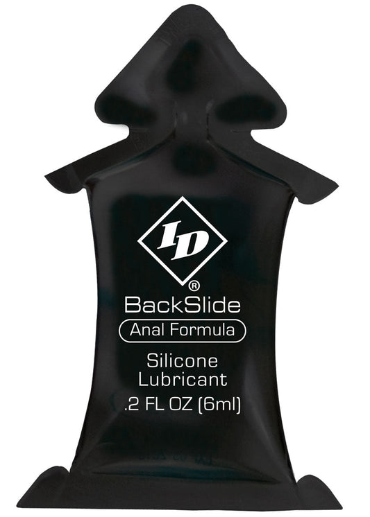 ID Backslide Silicone Lubricant - 144 Count 6ml Pillows - Bulk - Not Very Vanilla