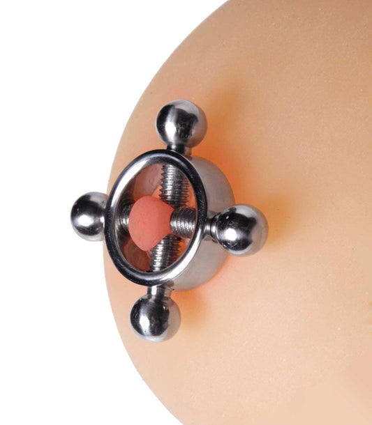 Rings of Fire Stainless Steel Nipple Press Set - Not Very Vanilla