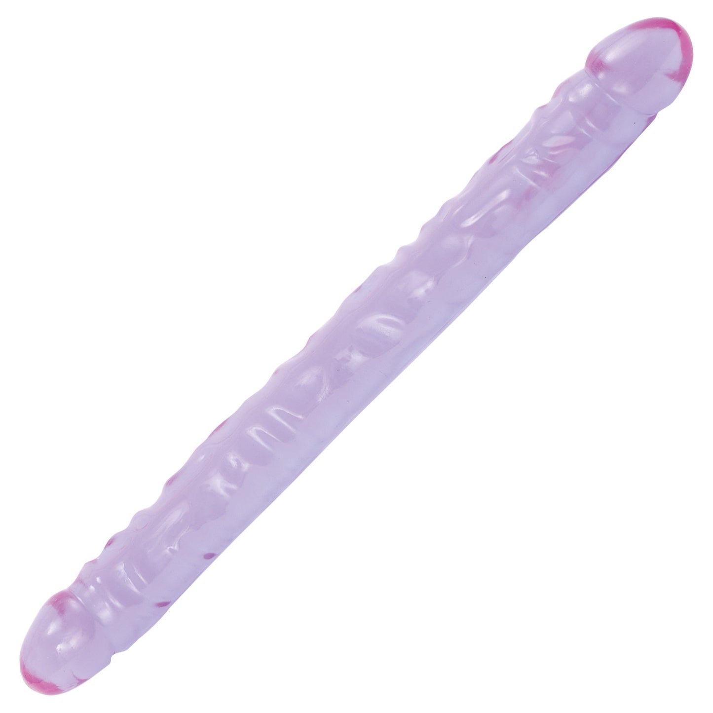 Crystal Jellies 18 Inch Double Dong - Purple - Not Very Vanilla