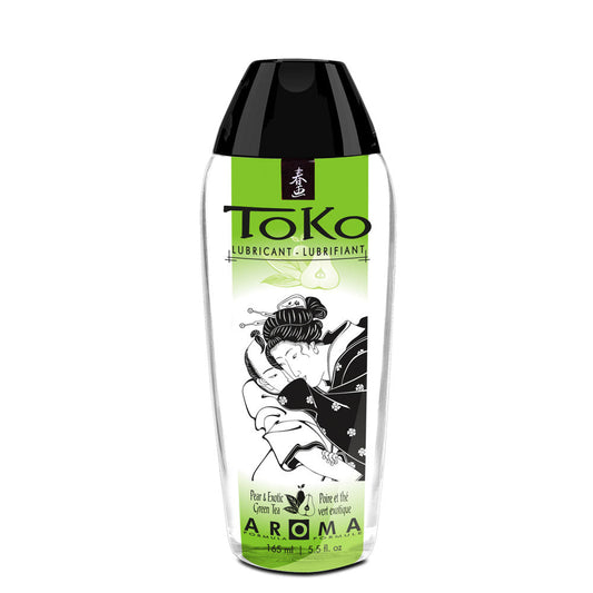 Toko Aroma Personal Lubricant - Pear & Exotic Green Tea - 5.5 Fl. Oz. - Not Very Vanilla