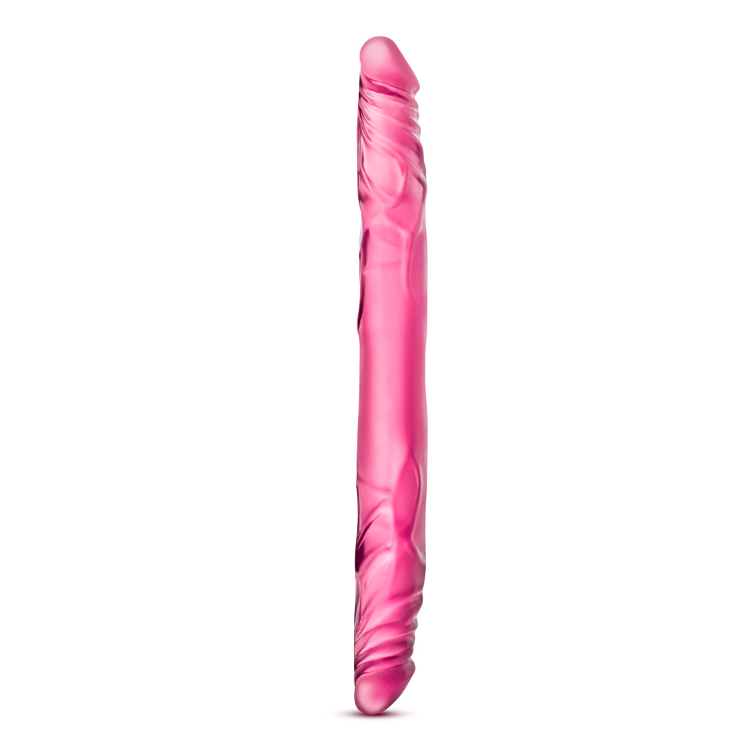 B Yours 14 Inch Double Dildo - Pink - Not Very Vanilla