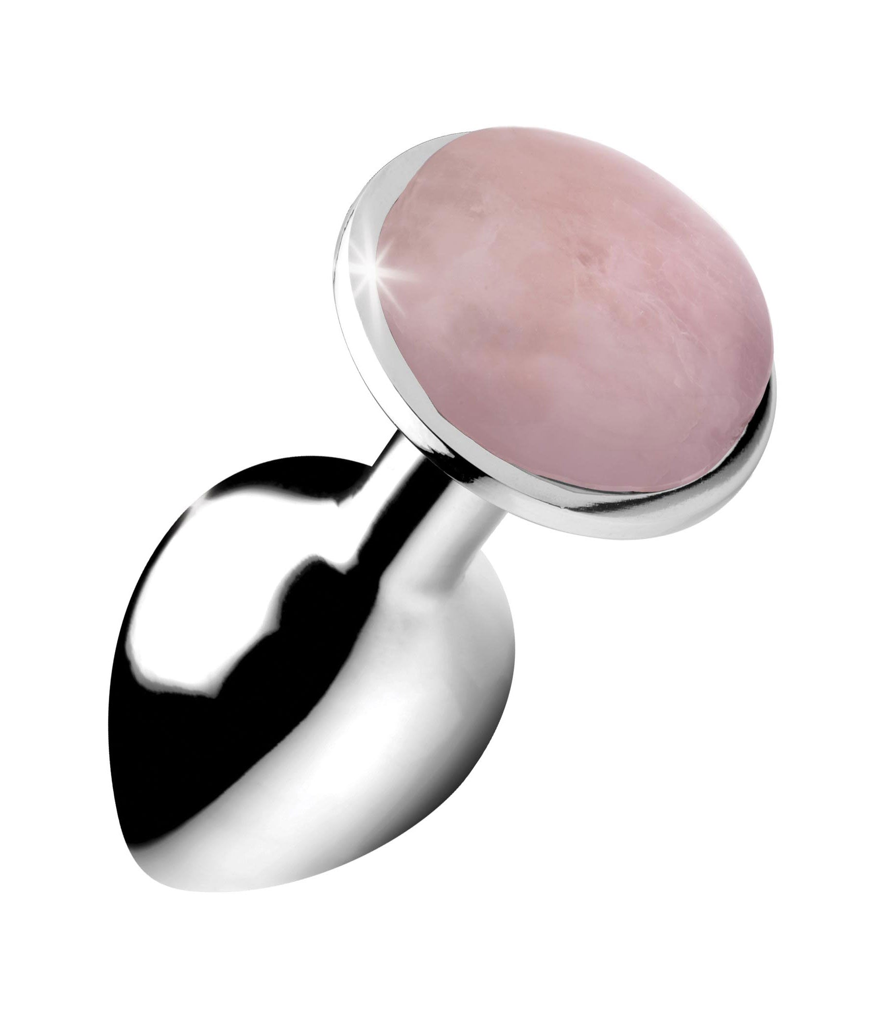 Rose Quartz Anal Plug - Small - Not Very Vanilla