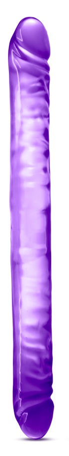 B Yours 18 Inch Double Dildo - Purple - Not Very Vanilla