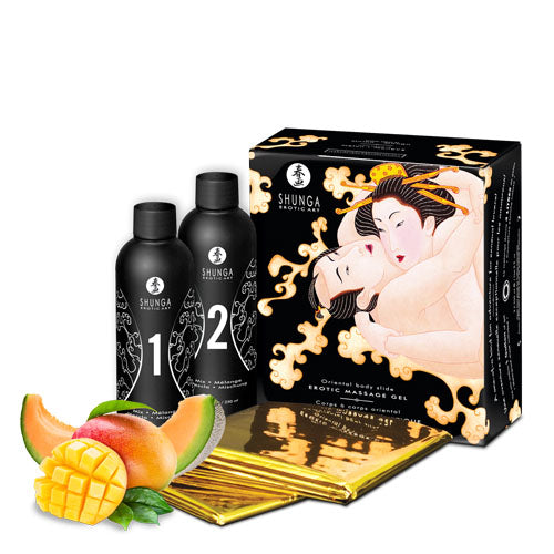 Oriental Body - to - Body - Massage Gel - Melon Mango - Not Very Vanilla