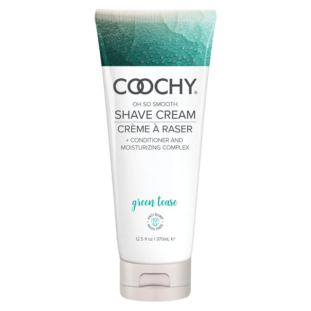 Coochy Shave Cream Green Tease 12.5 Fl Oz. - Not Very Vanilla